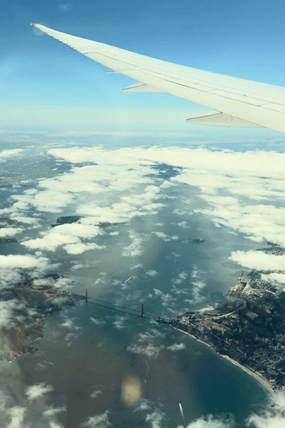 City of San Francisco from 3,000 feet above sea level