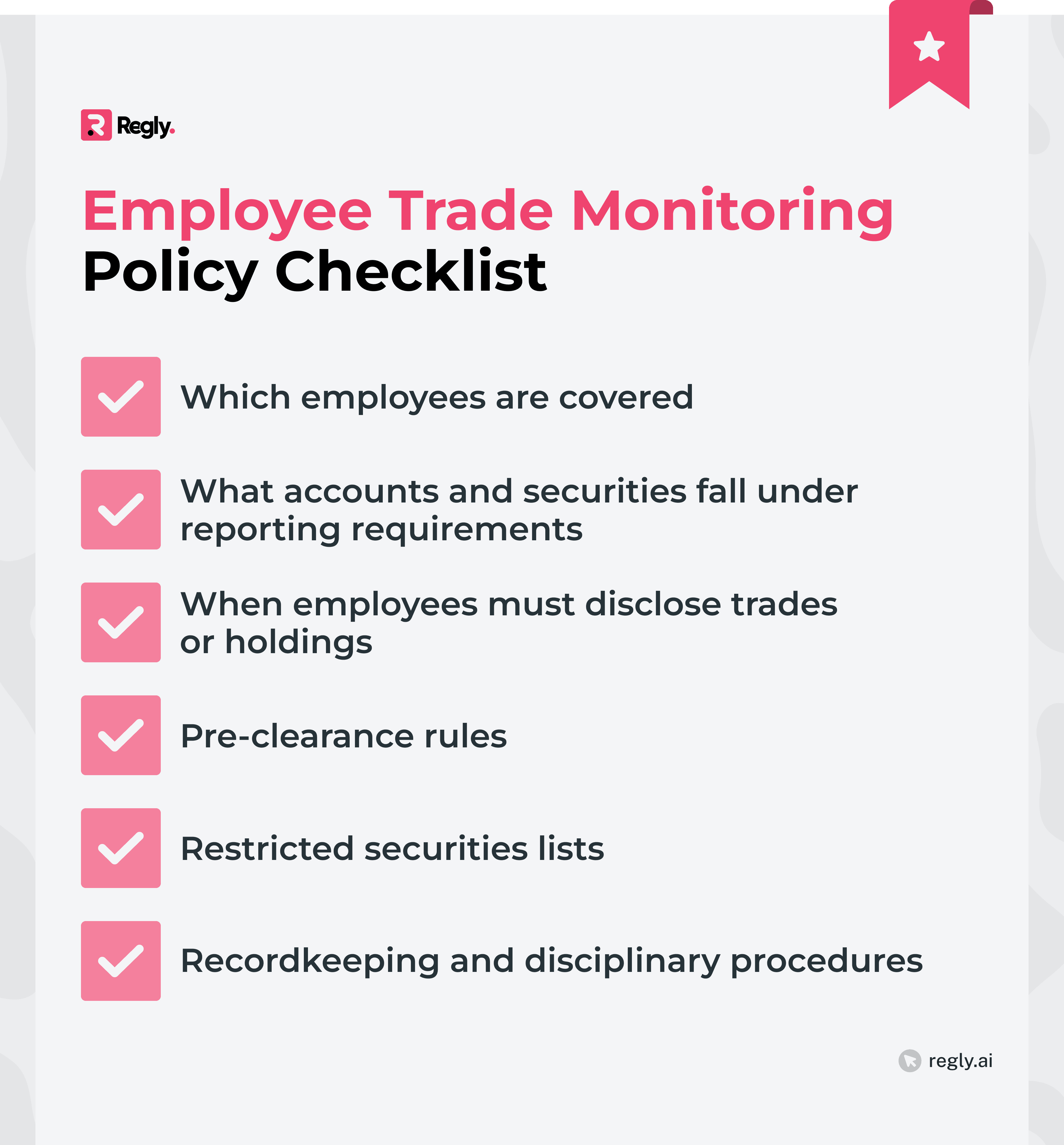 Employee Trading Checklist