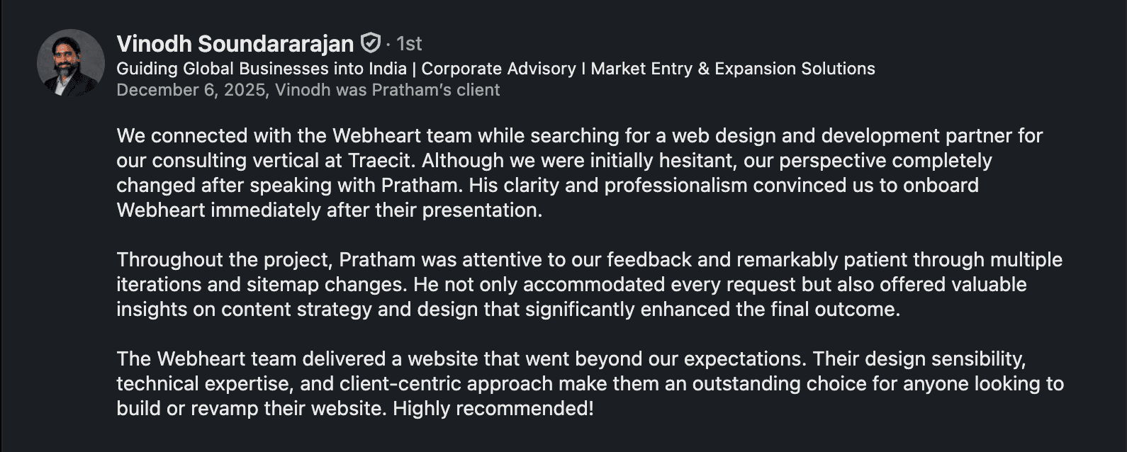 review - thewebheart