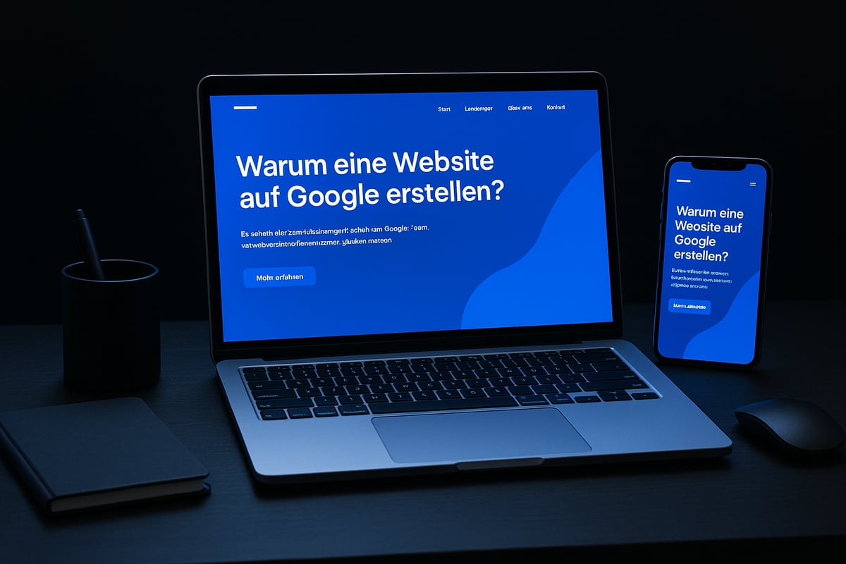 Warum eine Website auf Google erstellen?