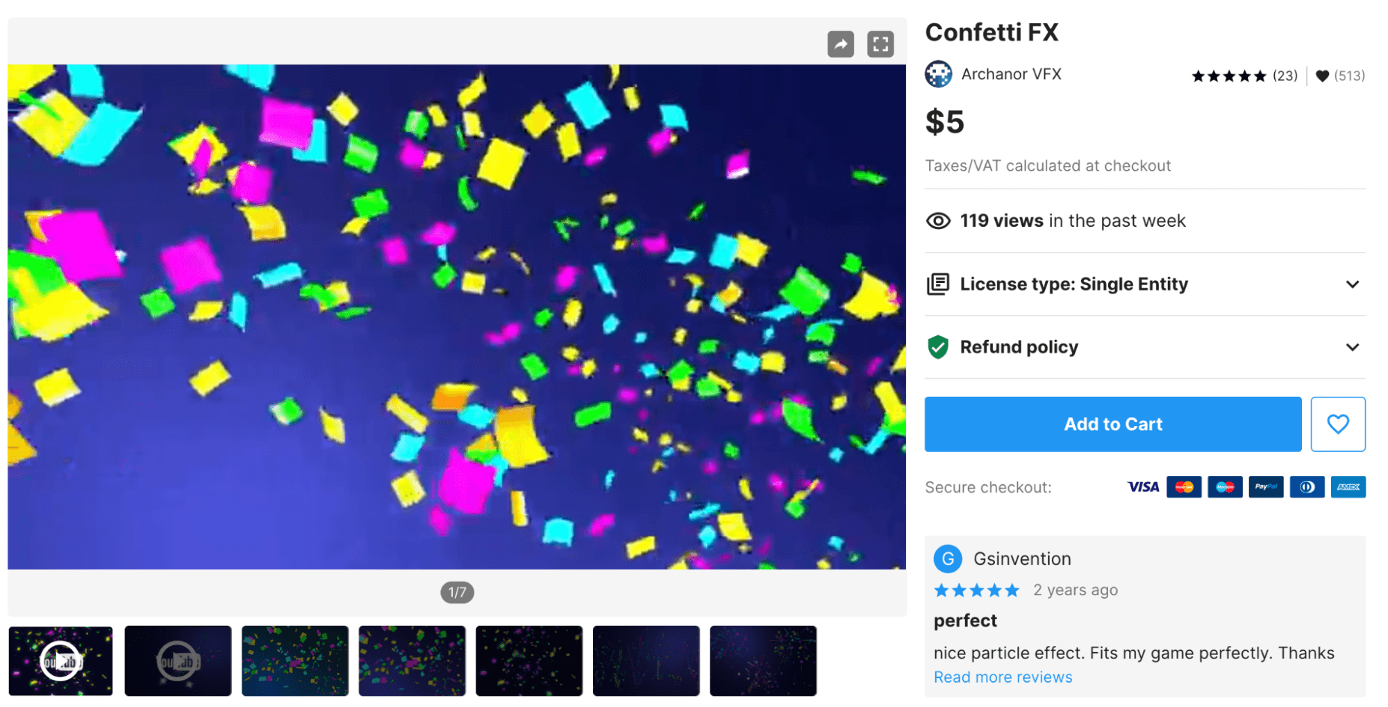 Confetti FX allows you to add festive, celebratory effects to your game.