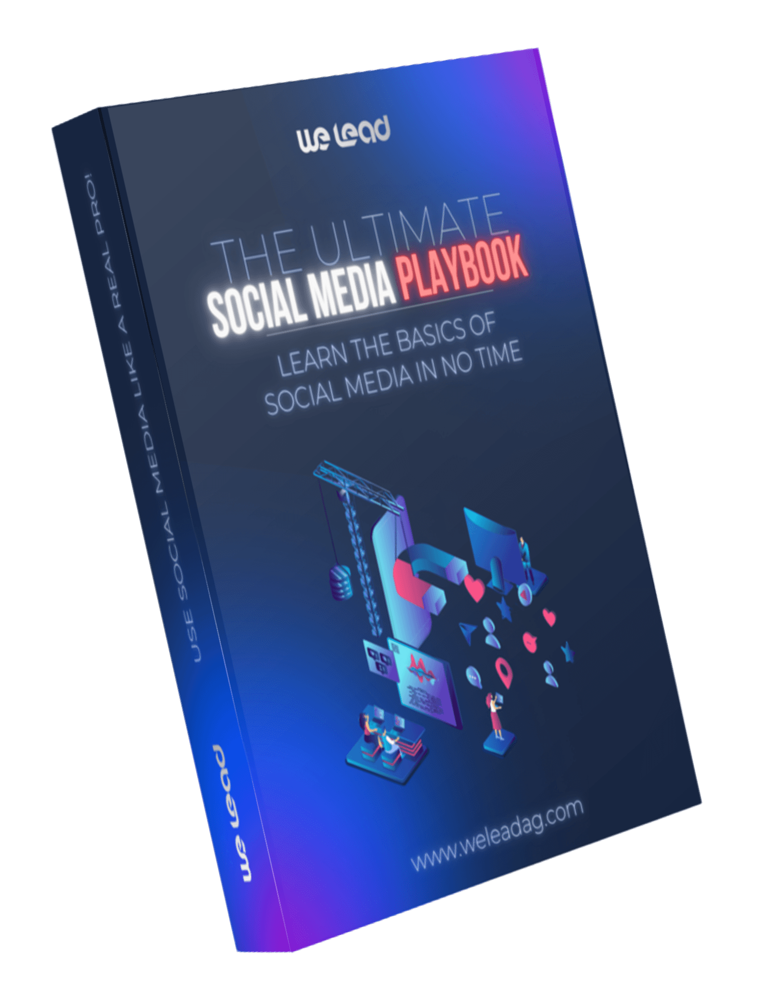 The Ultimate Viral Content Playbook - WeLead Agency’s free eBook teaching social media growth through creative content and strategy