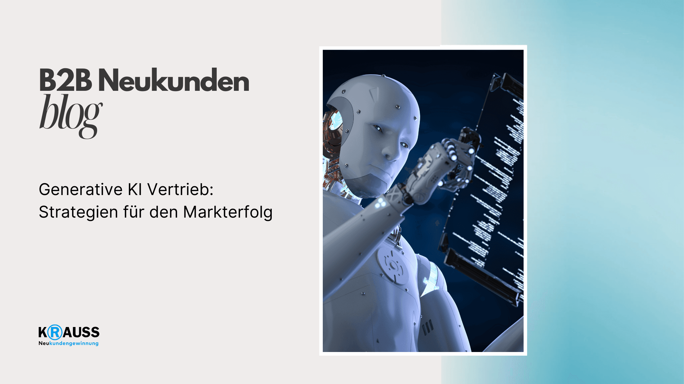 Generative KI Vertrieb: Strategien für den Markterfolg