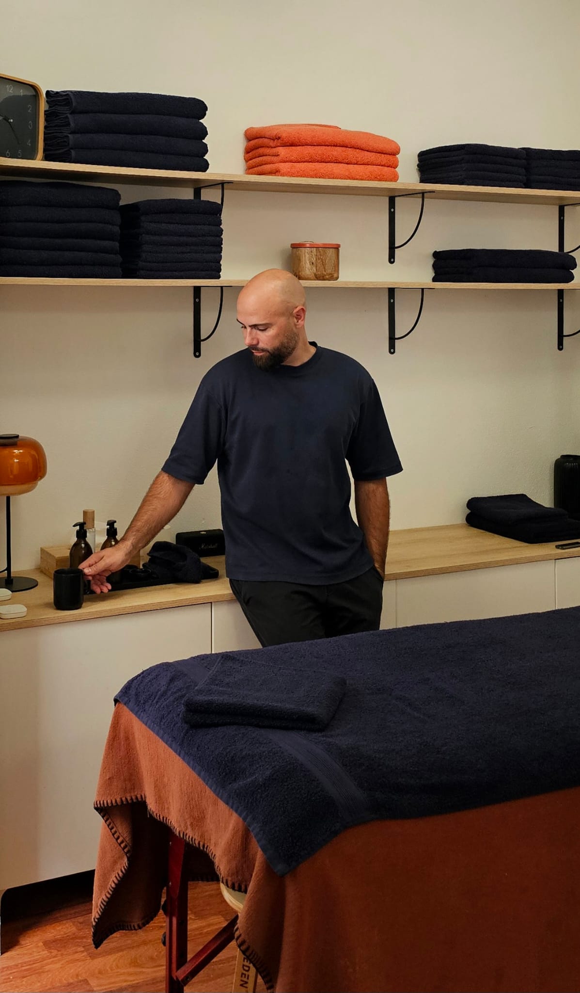 Soin de drainage lymphatique manuel au cabinet Le Labo M à Paris