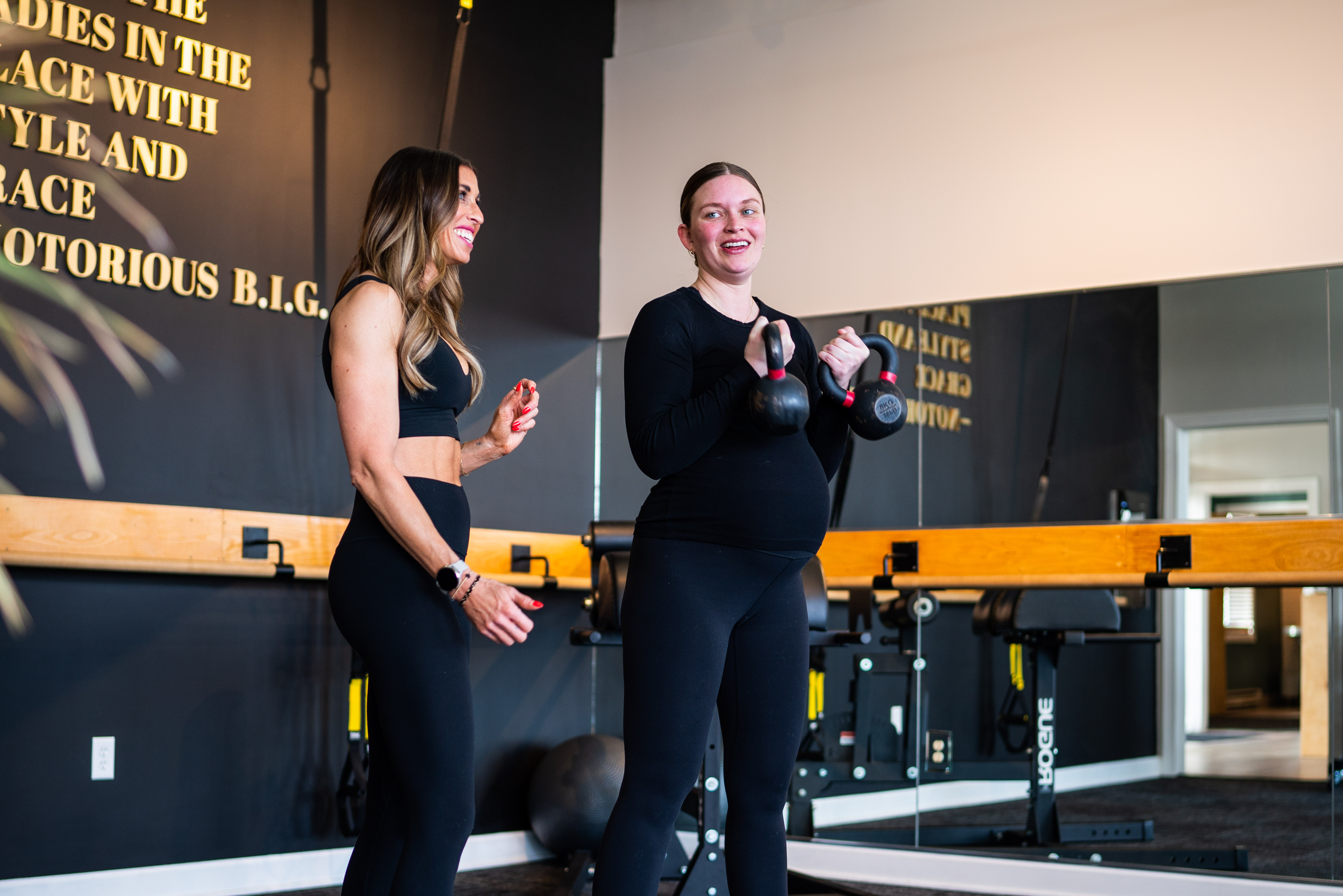 Gym Instructor with boxing gloves in Anchor Fitness Pewaukee