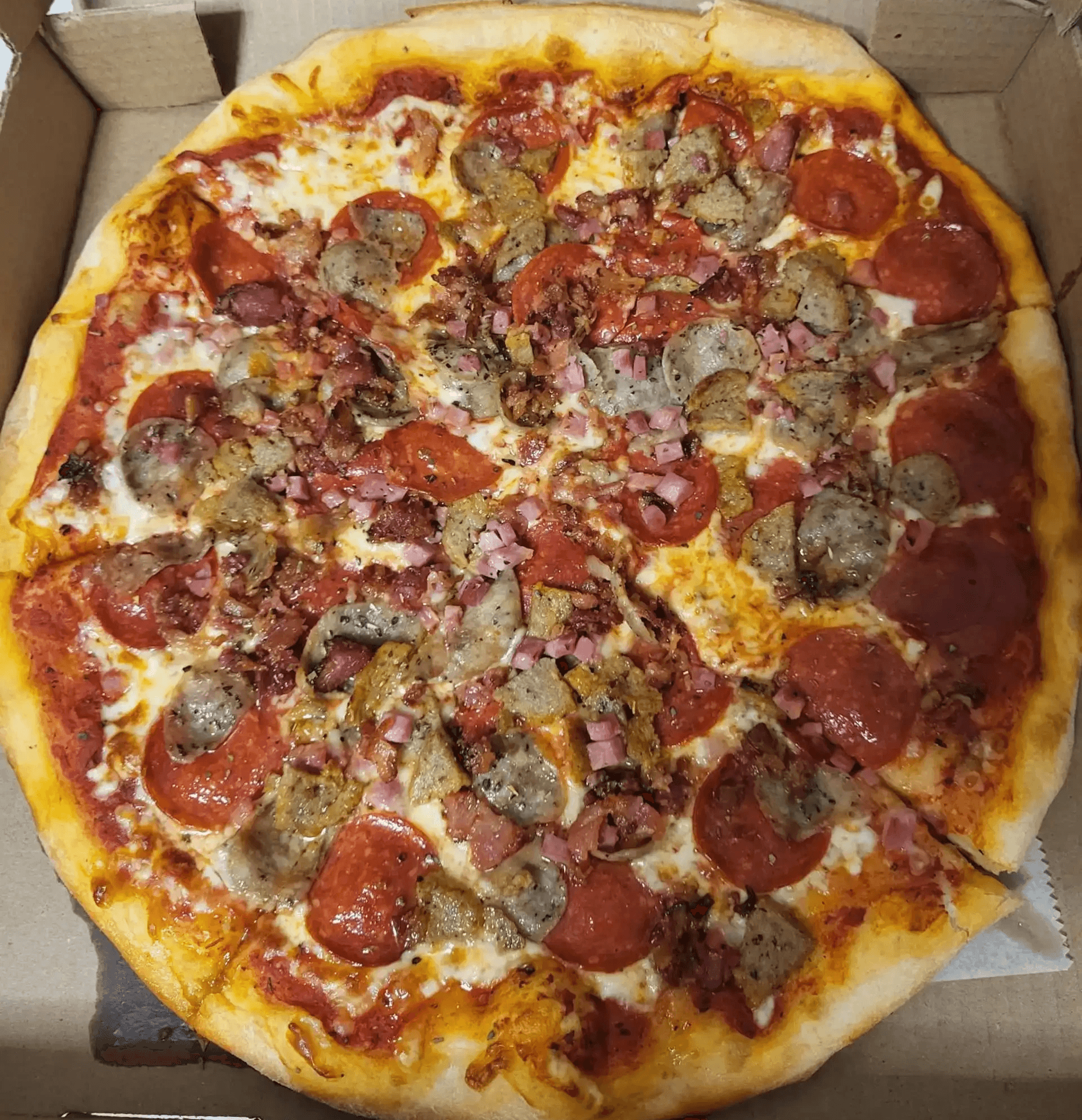 Meatza Pizza