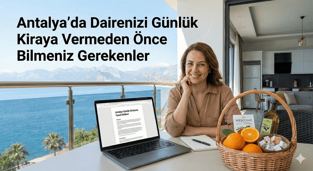 antalya kısa dönem ev kiralama