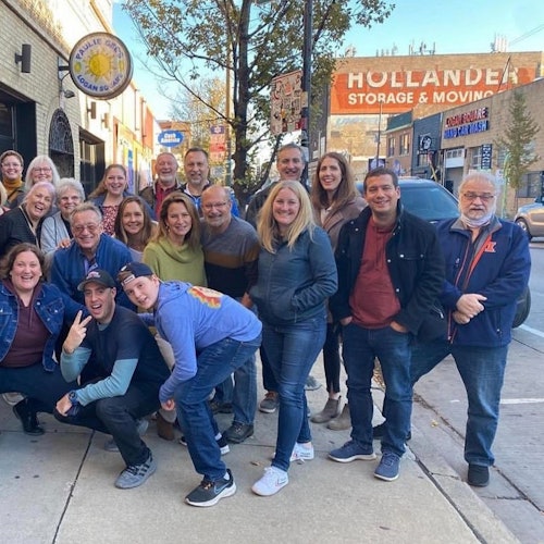 Разходка из пицарии в централната част на града