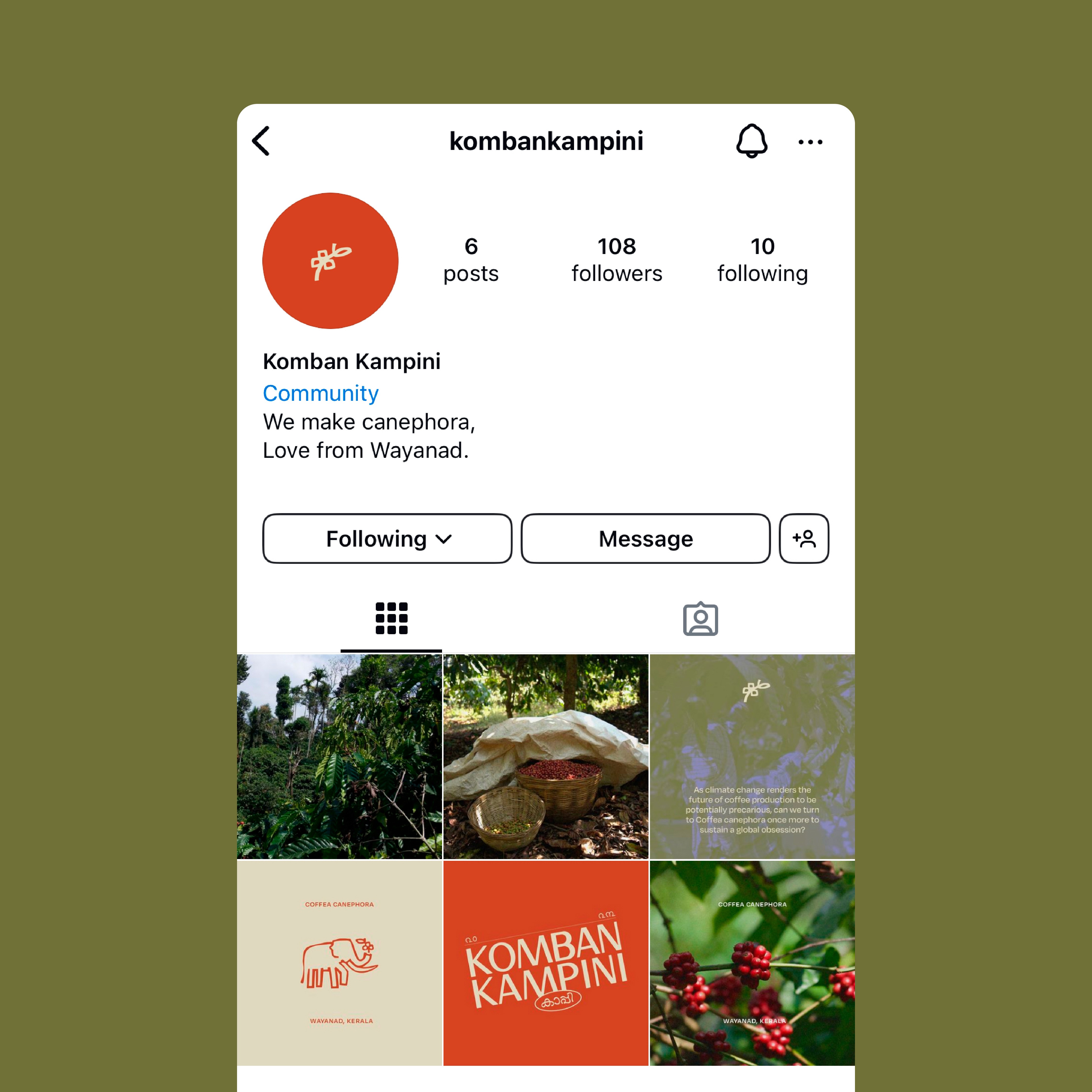 Komban Kampini Profile