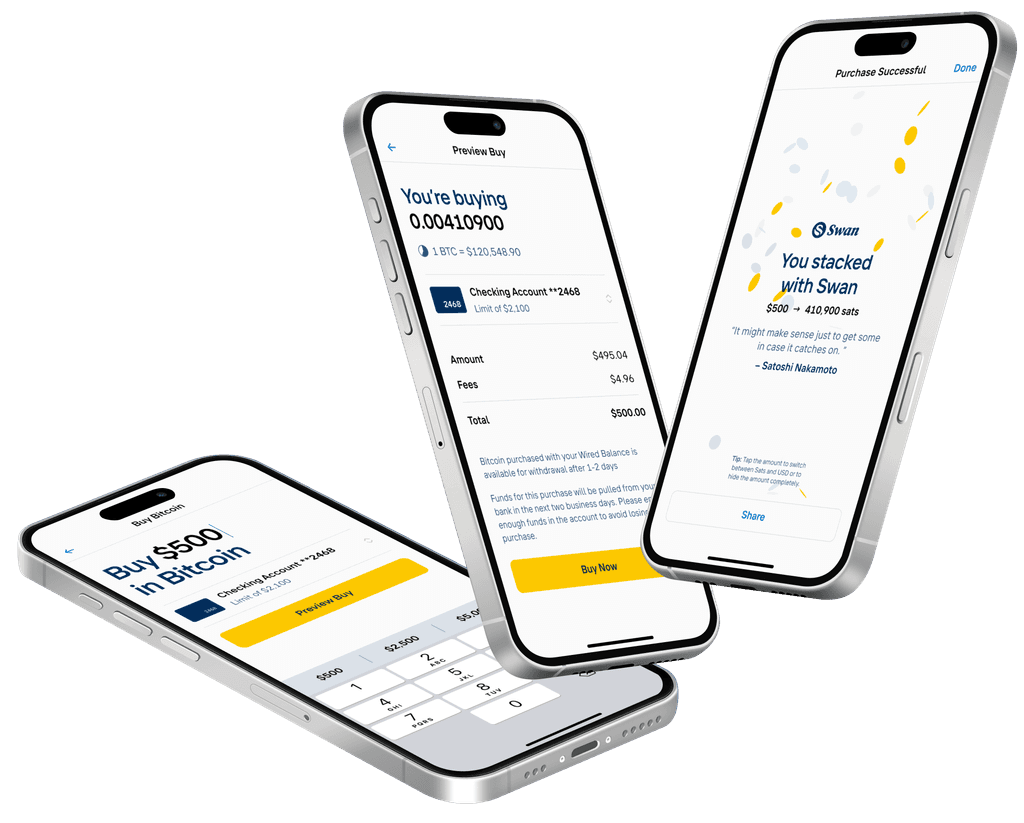 Swan App Buy Experience