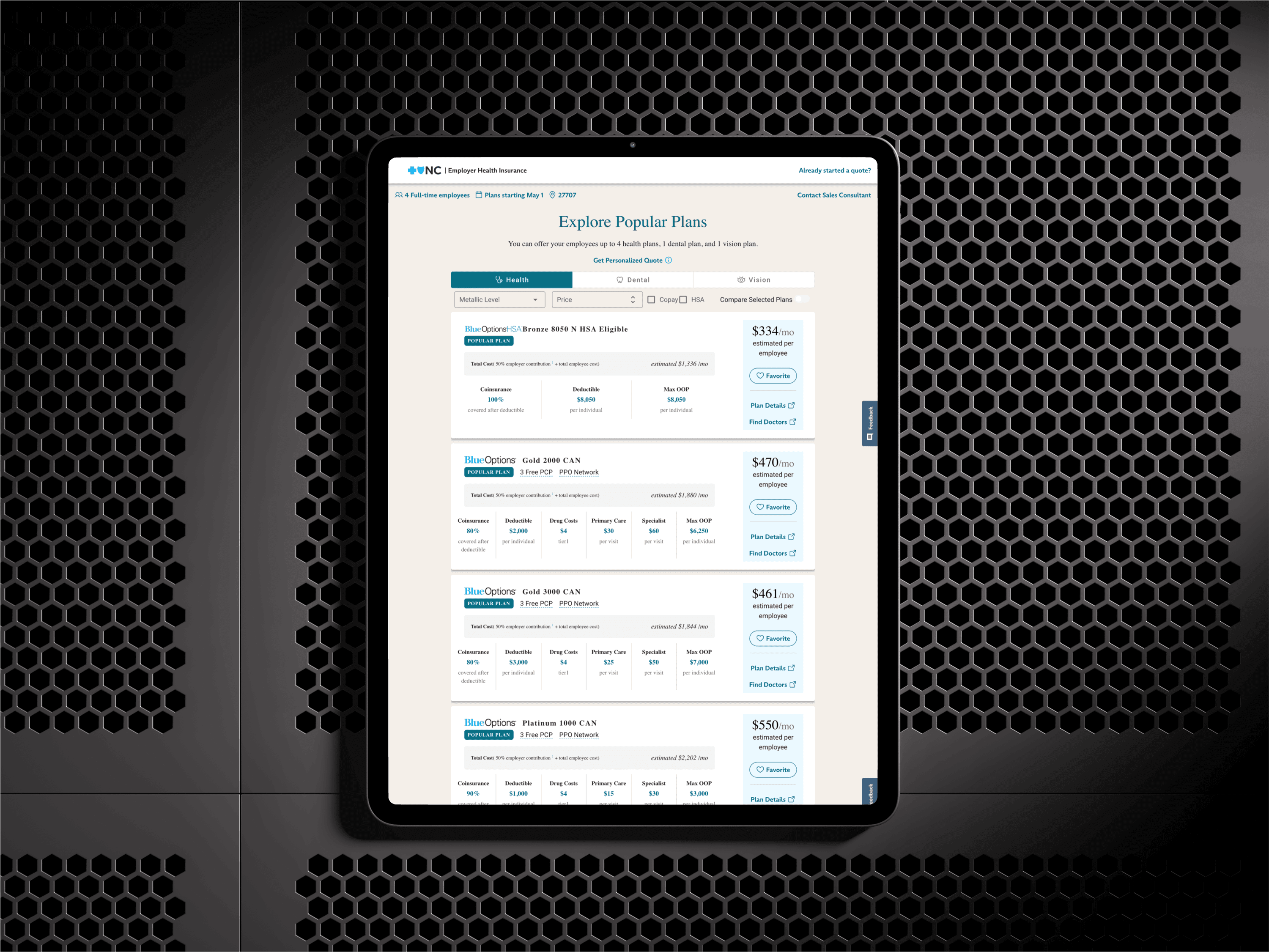 a cell phone on a table
