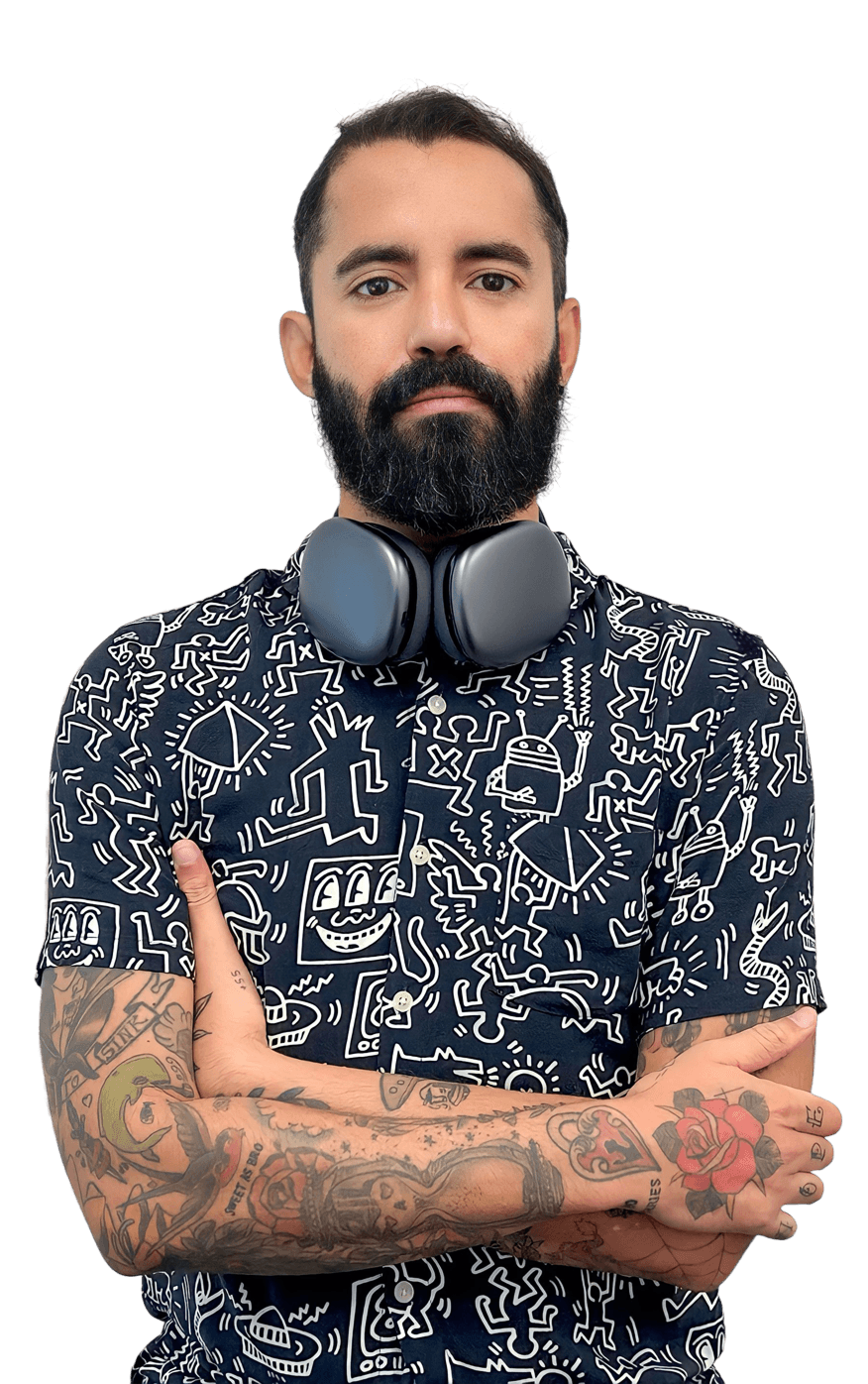 Computer on the table with coffee