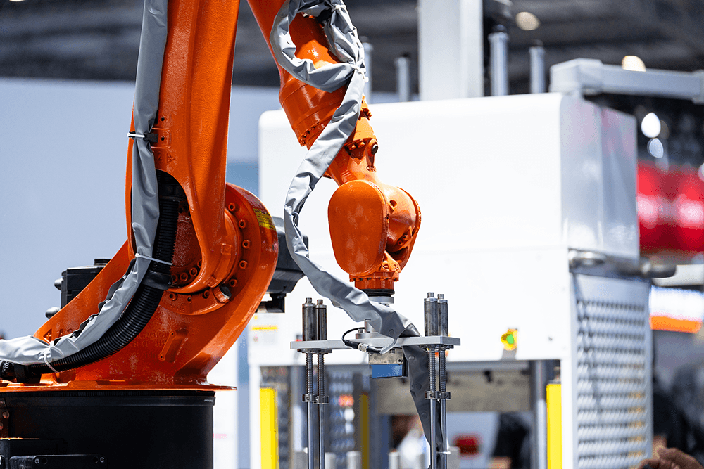 Black and white photo of a smiling woman