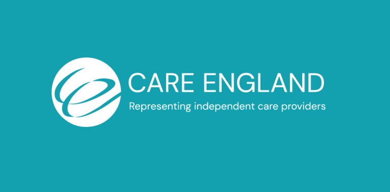 Care England logo with the tagline “Representing independent care providers.”