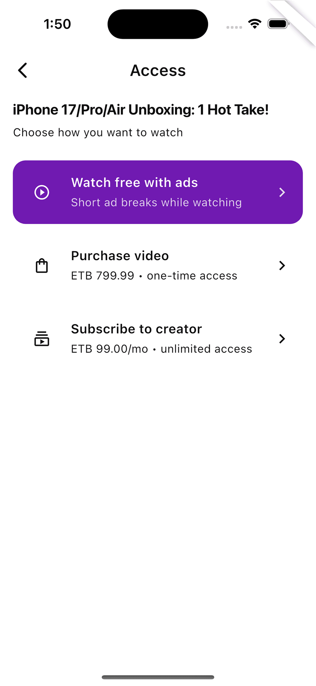 App screenshot