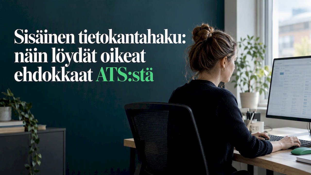 sisainen tietokantahaku
