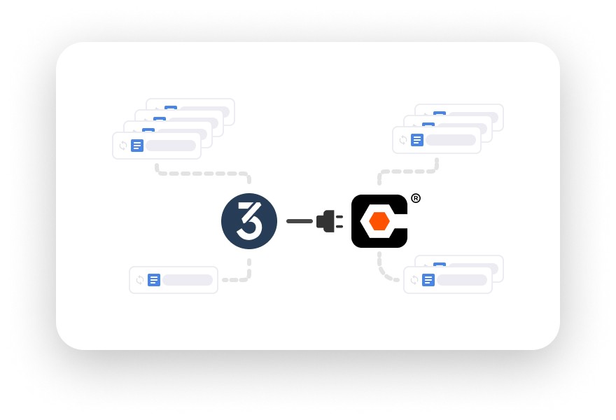 Project connection screen for Procore integration with Part3