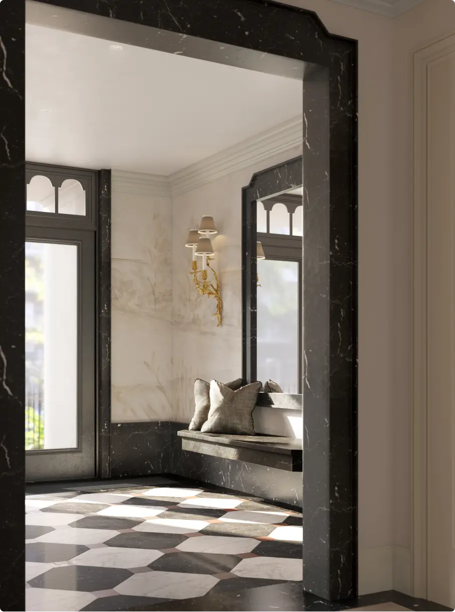 Dom Pérignon vineyards from the sky