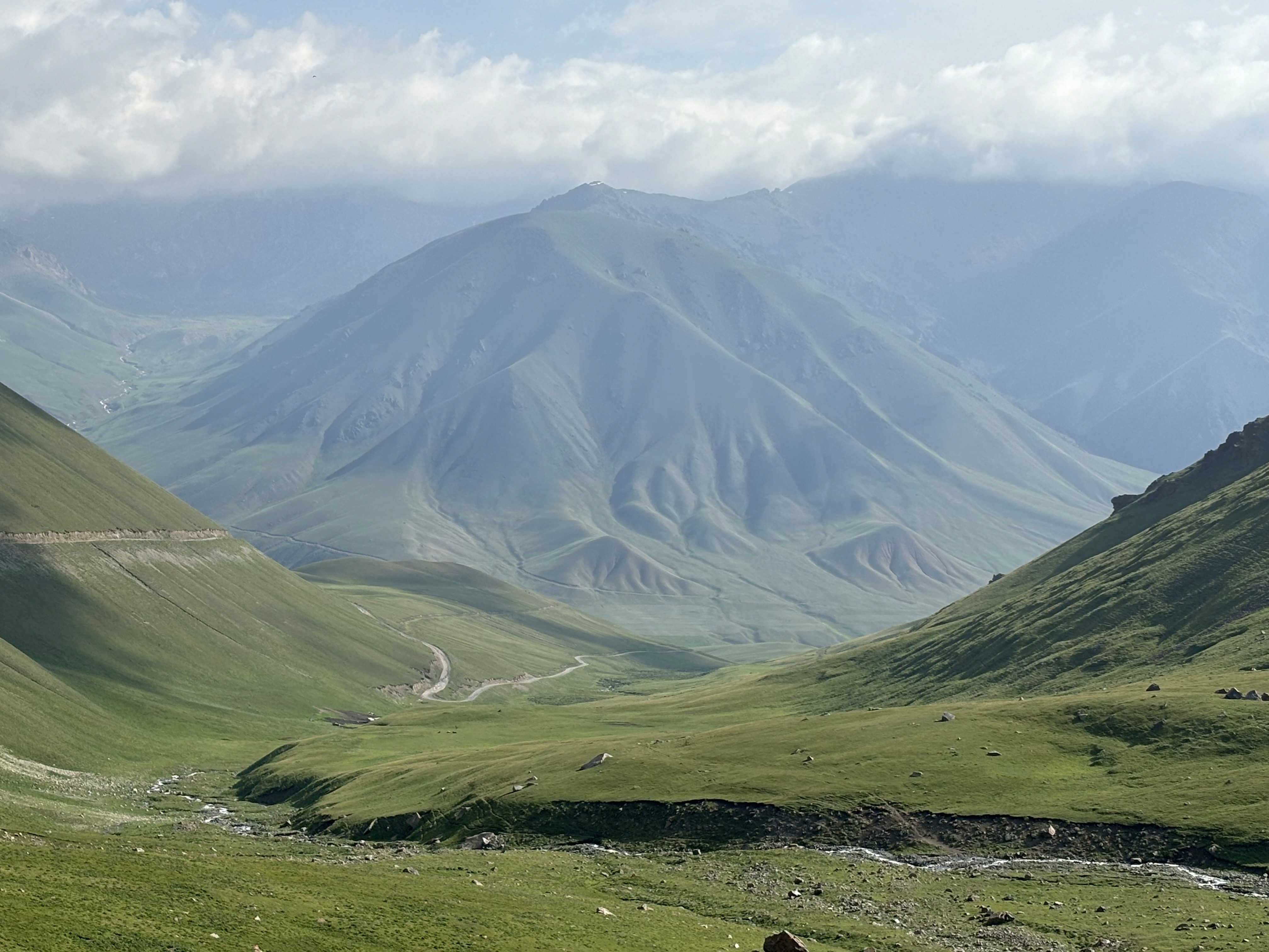 Mountains near Issyk-Kul Lake, Kyrgyzstan