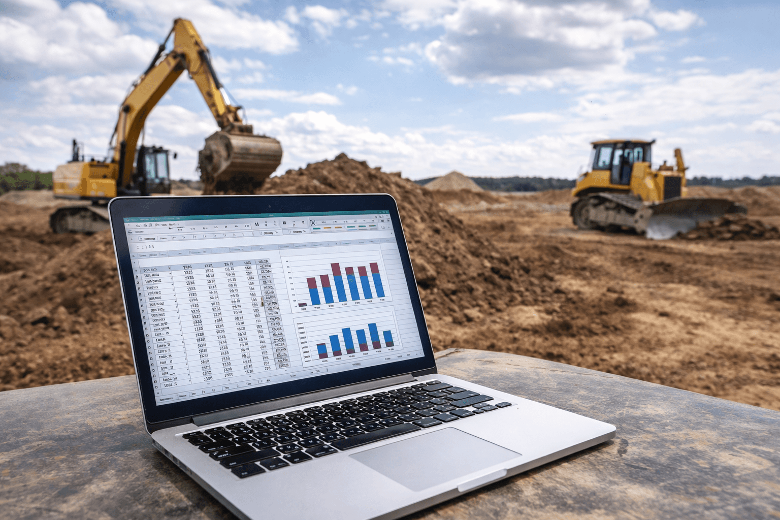 a close-up of a yellow tractor
