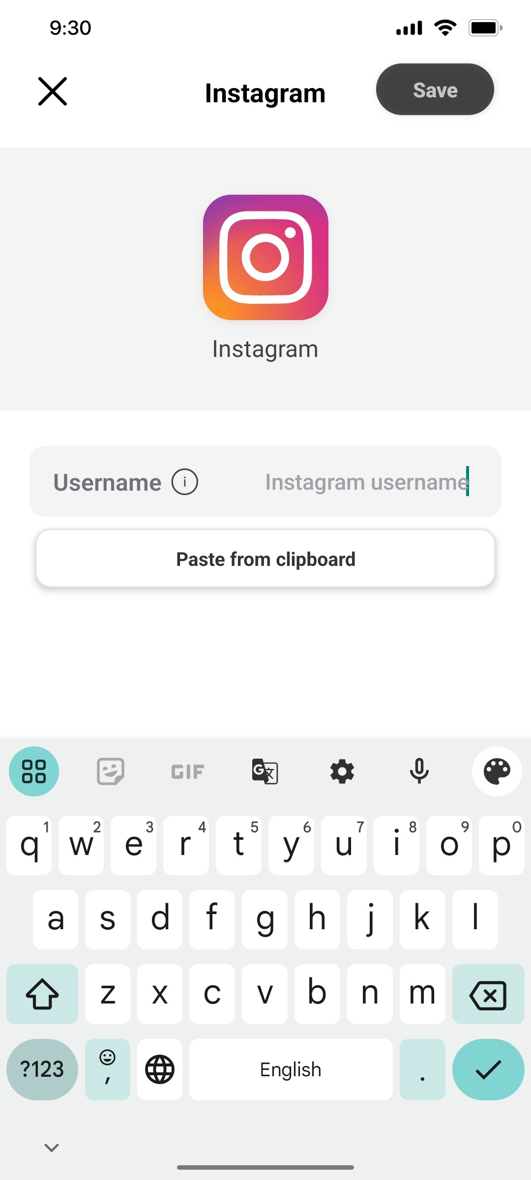 Popl Instagram Screen