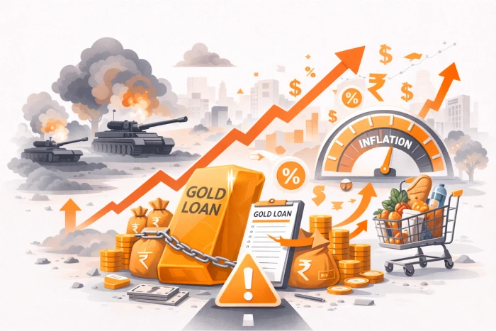 How Middle East Conflicts Affect Gold Loans and Inflation?