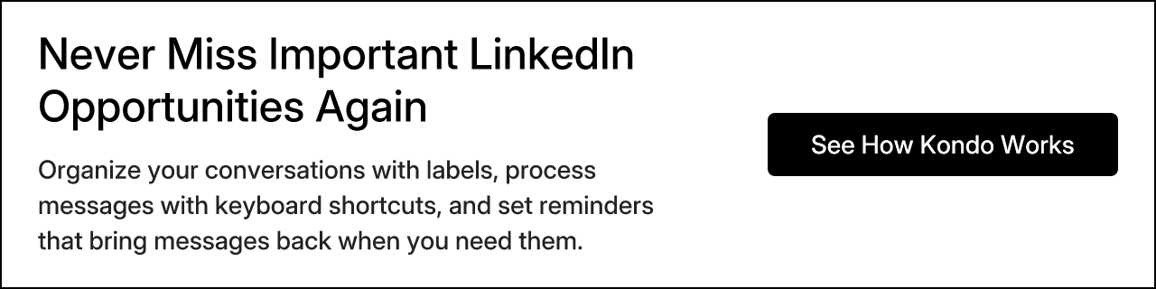 Never Miss Important LinkedIn Opportunities Again