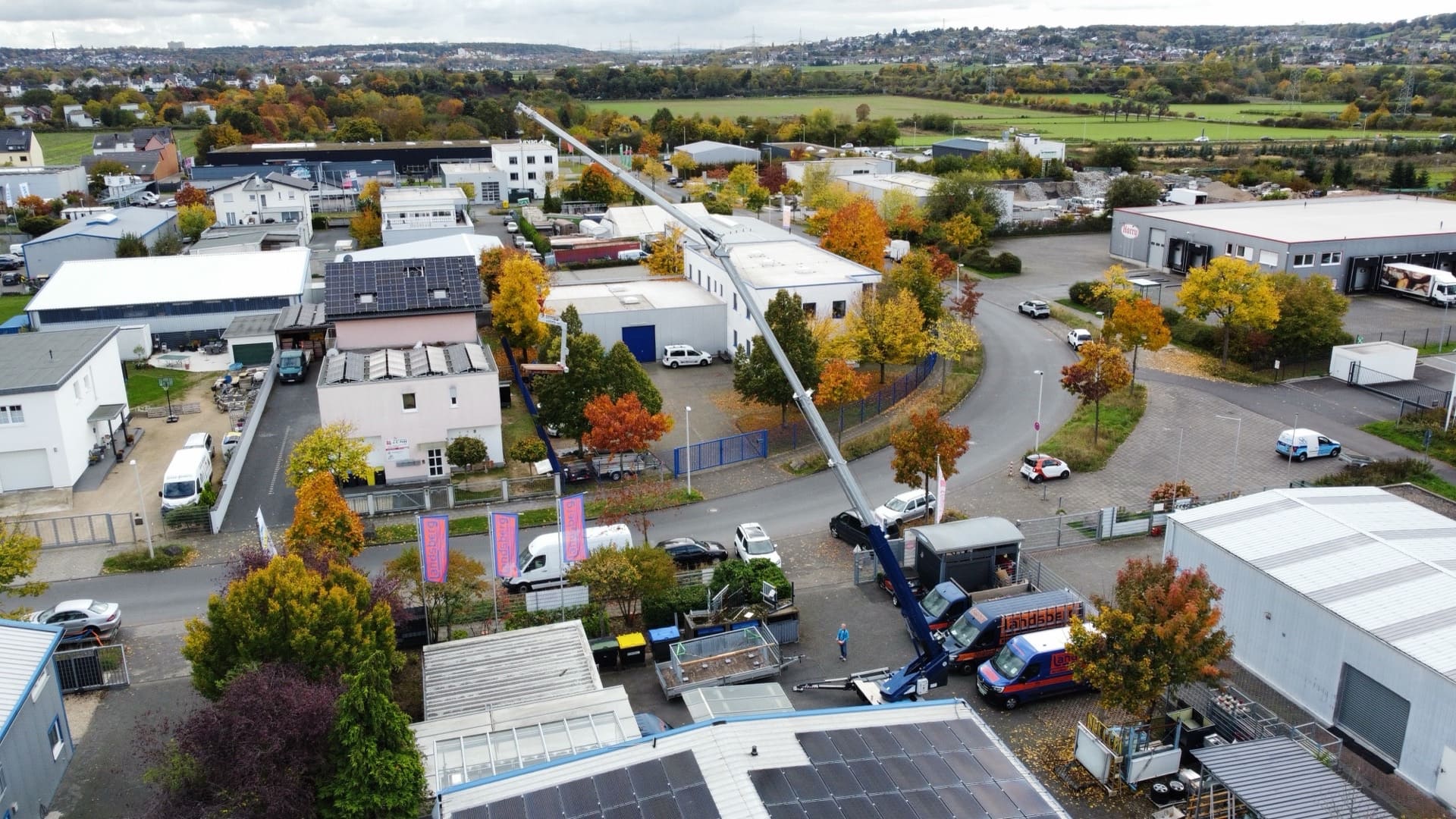 Anhängerkran mieten in Bonn von Metallbau Landsberg