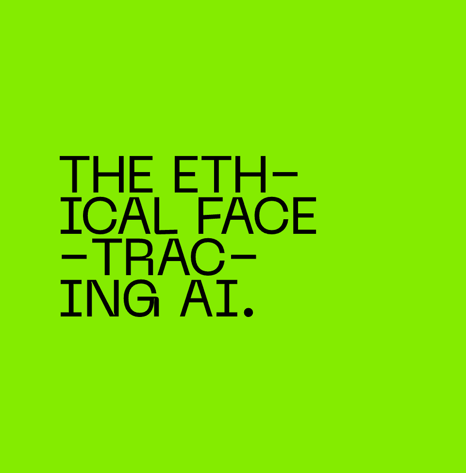 Facetrace.ai ethical AI branding with a human-centered visual identity