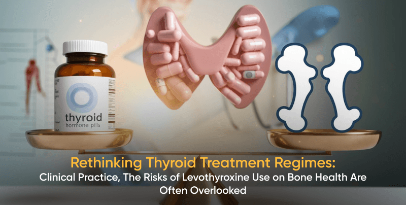 Thyroid hormone pills and bone health risks from levothyroxine, highlighting thyroid treatment alternatives.