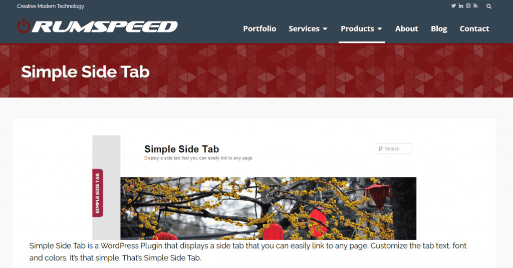 Simple Side Tab plugin