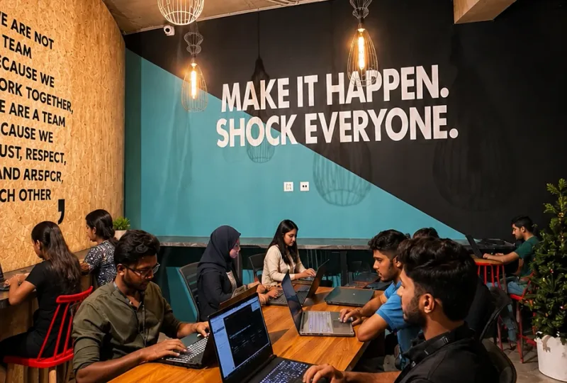 Eduhub office mockup