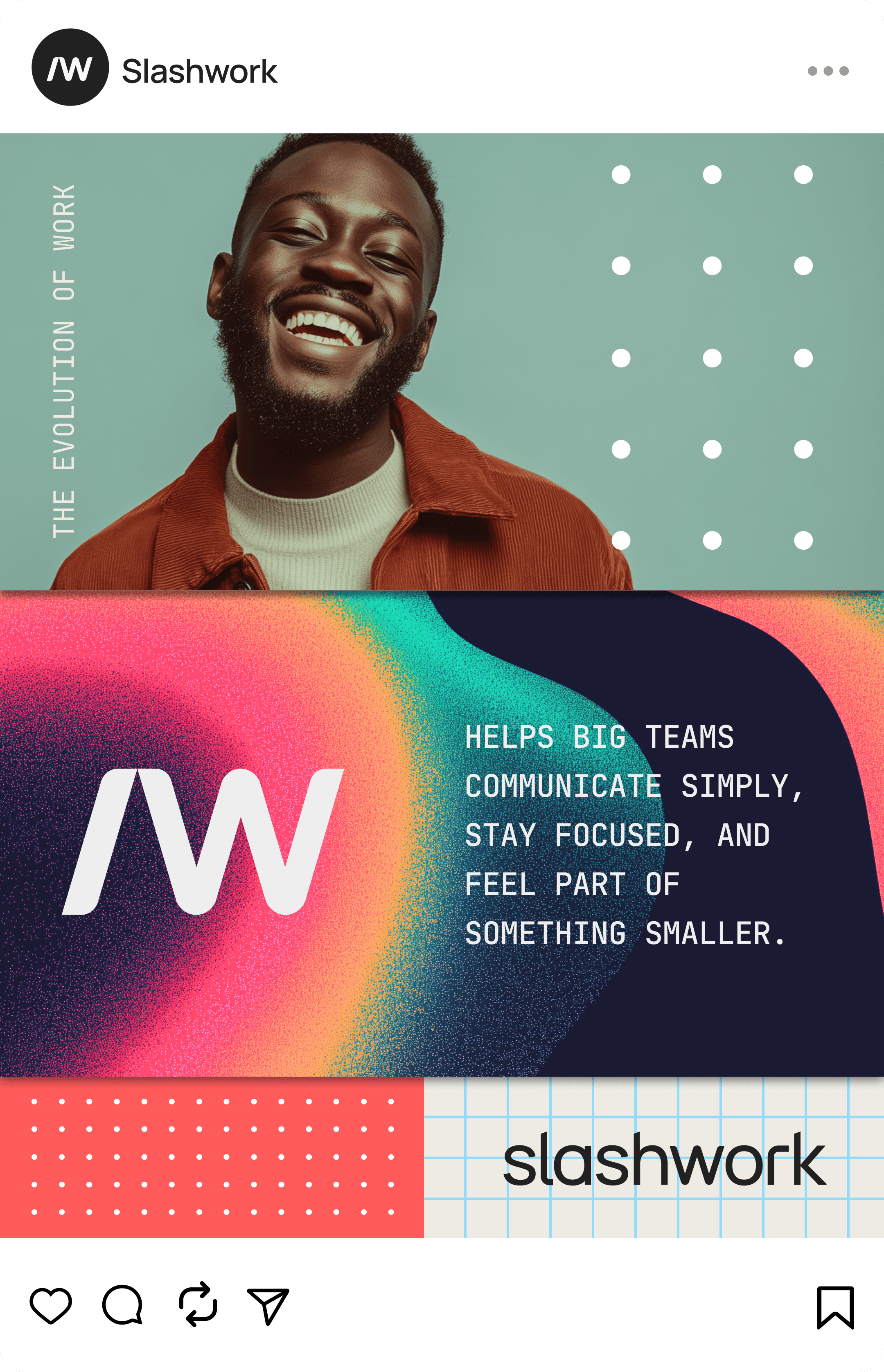 Social media post design