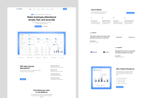 Dentaura- Dental Clinic Website UI Exploration