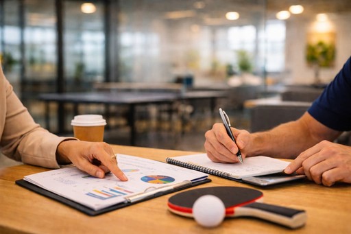 Maatwerk voorstel voor pingpong team building en coaching voor bedrijven