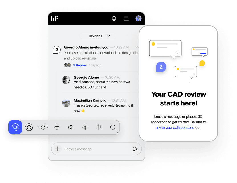 Request for Quotations (RFQs) interface on CAD Rooms, enabling easy access to quotes for on-demand manufacturing services, including plastic injection molding companies, CNC machining suppliers, and 3D printing services.