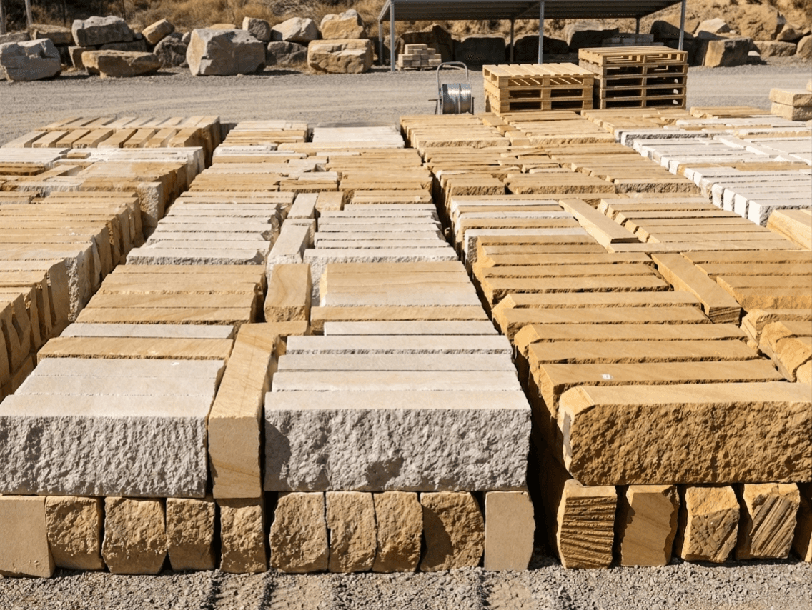 Sandstone-logs