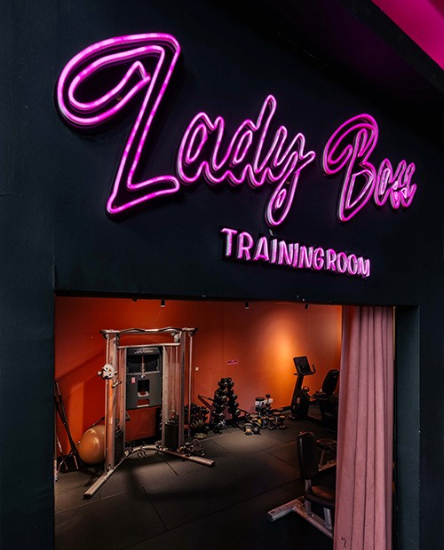 Women Only Private Training Room With Every Gym Equipment You Need.