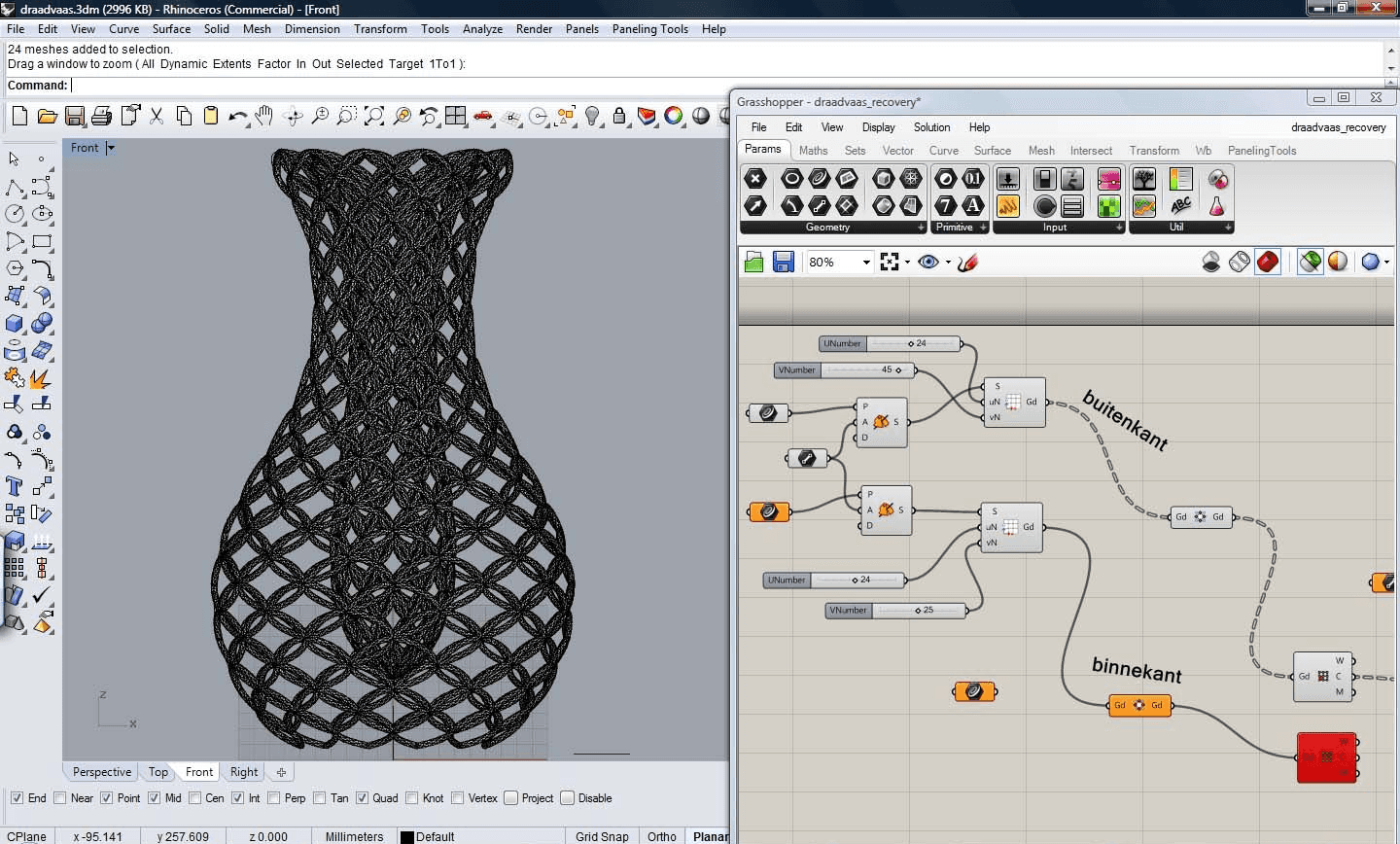 Rhinoceros 3D running on a cloud computer