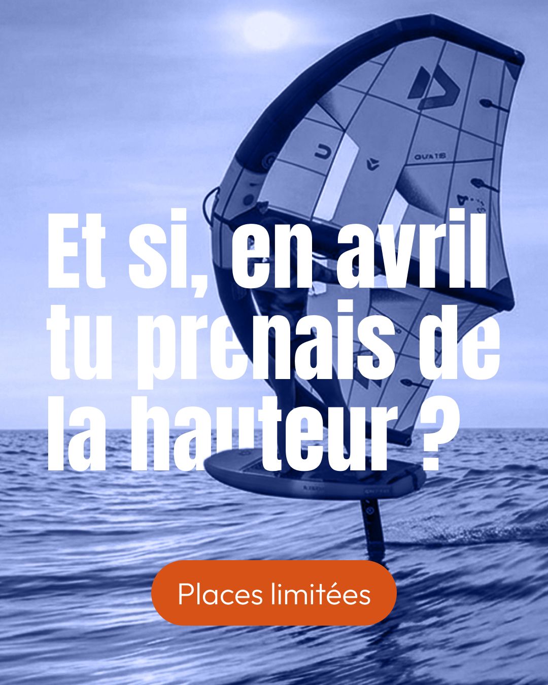 Stages wingfoil pour les vacances de pâques à Lorient et la Baule