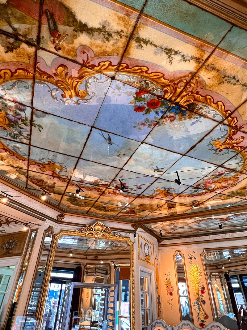 Iconic interior of the bakery