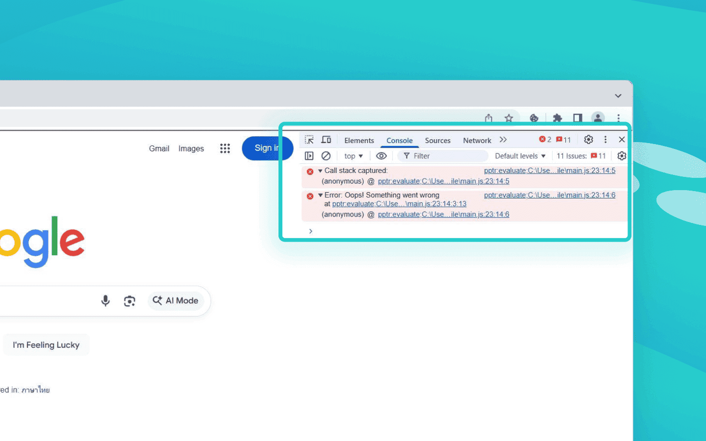 Execution Context markers