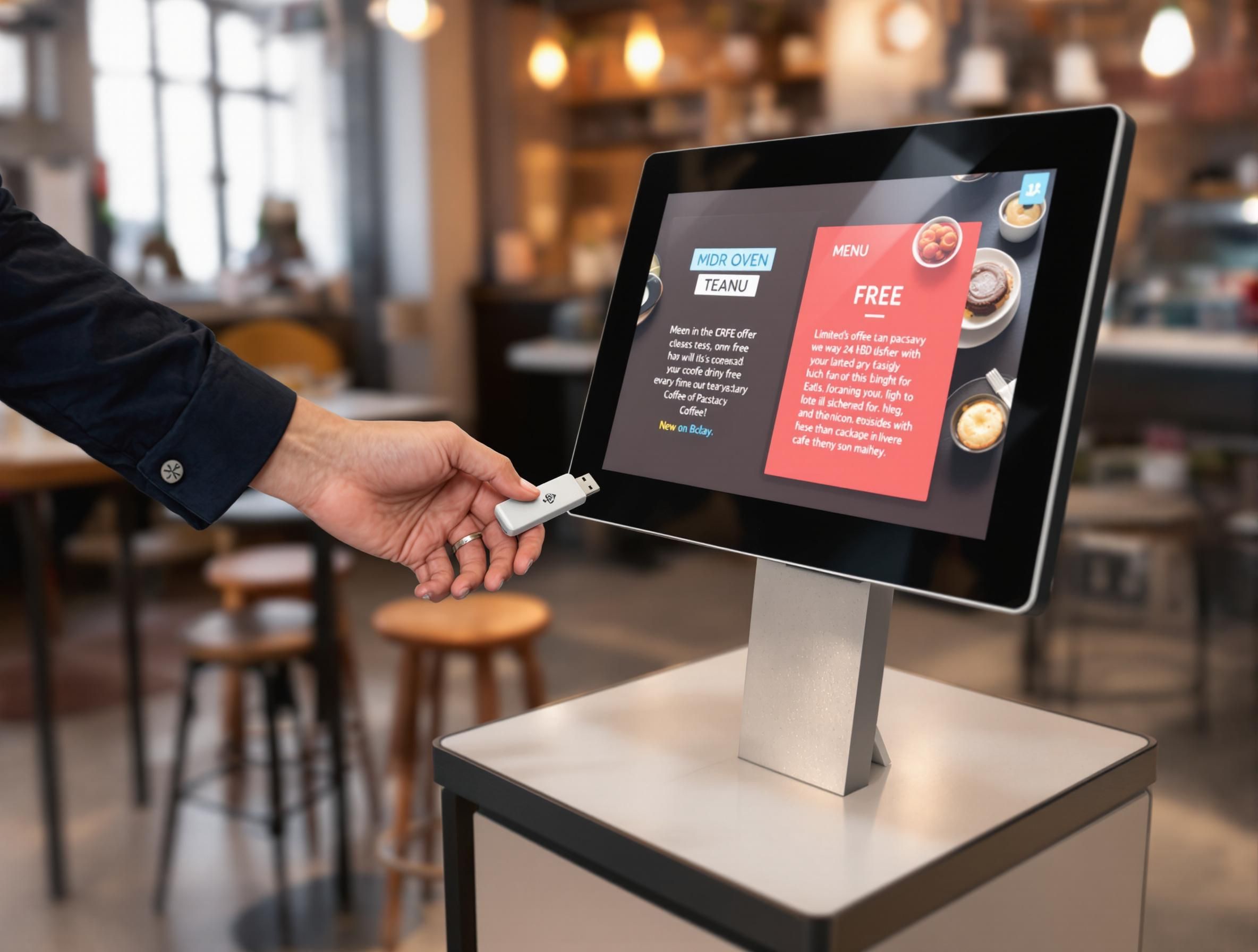 Flickerwall USB Digital Signage for SMBs