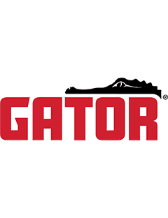 Gator Cases Logo - Red, Black and White