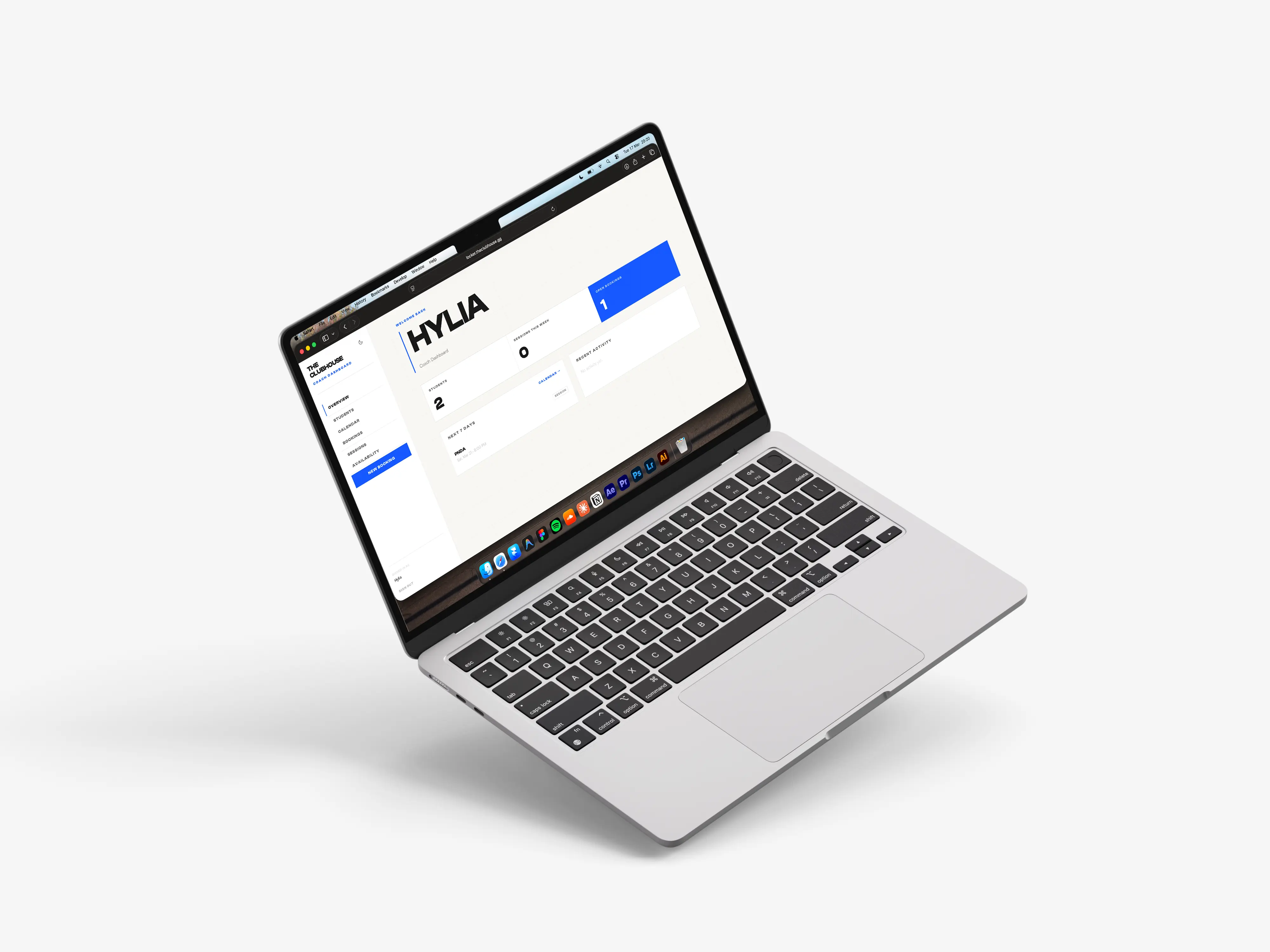 The Clubhouse Admin Dashboard