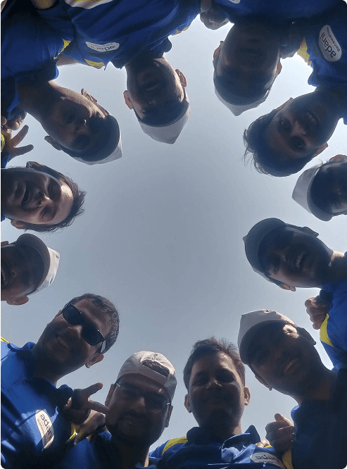 Portrait of man looking to the right