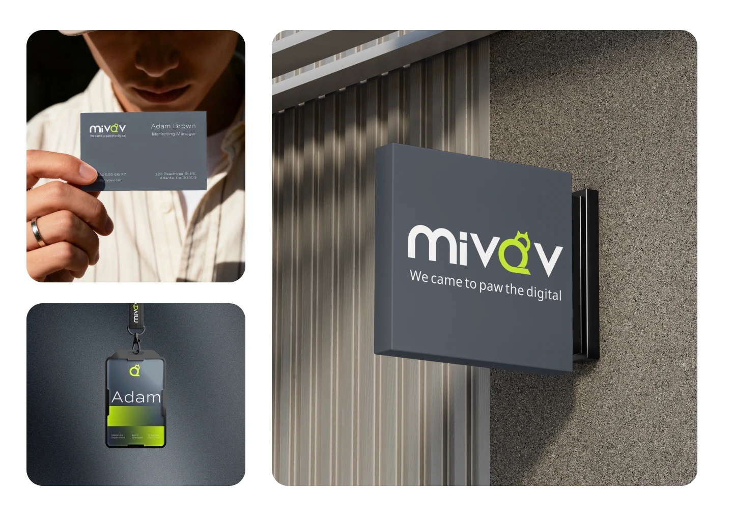 Mivov Dijital Marketing Agency Logo