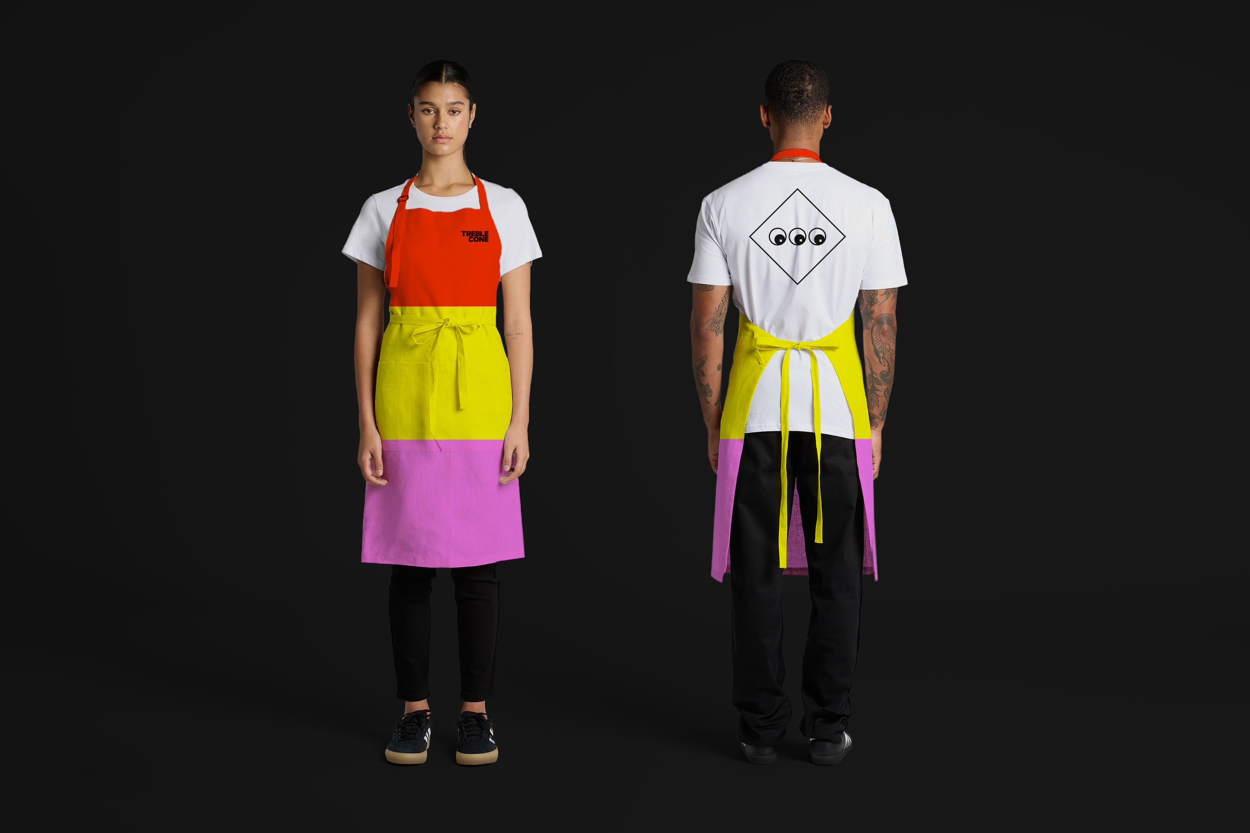 Mueller Hut Front Back Covers Loop Stapples