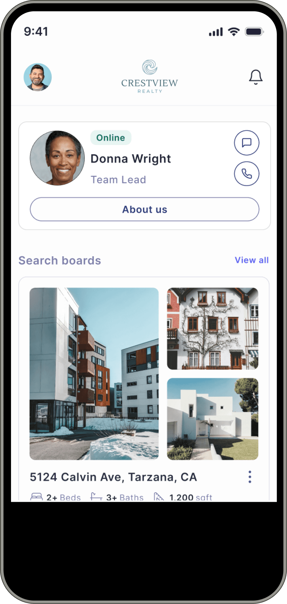 white label branded real estate app