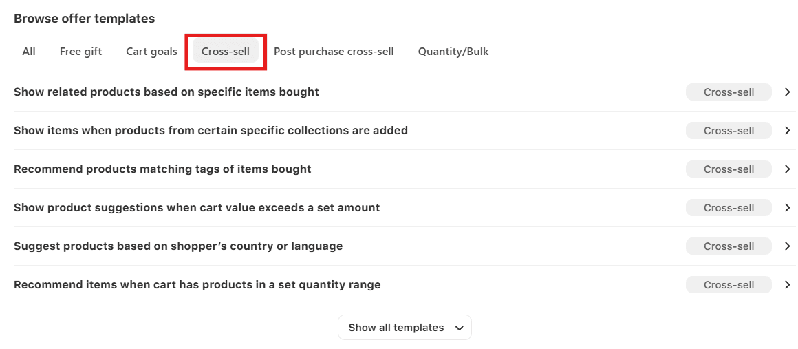 Smart cross-sell engine ft. Monk